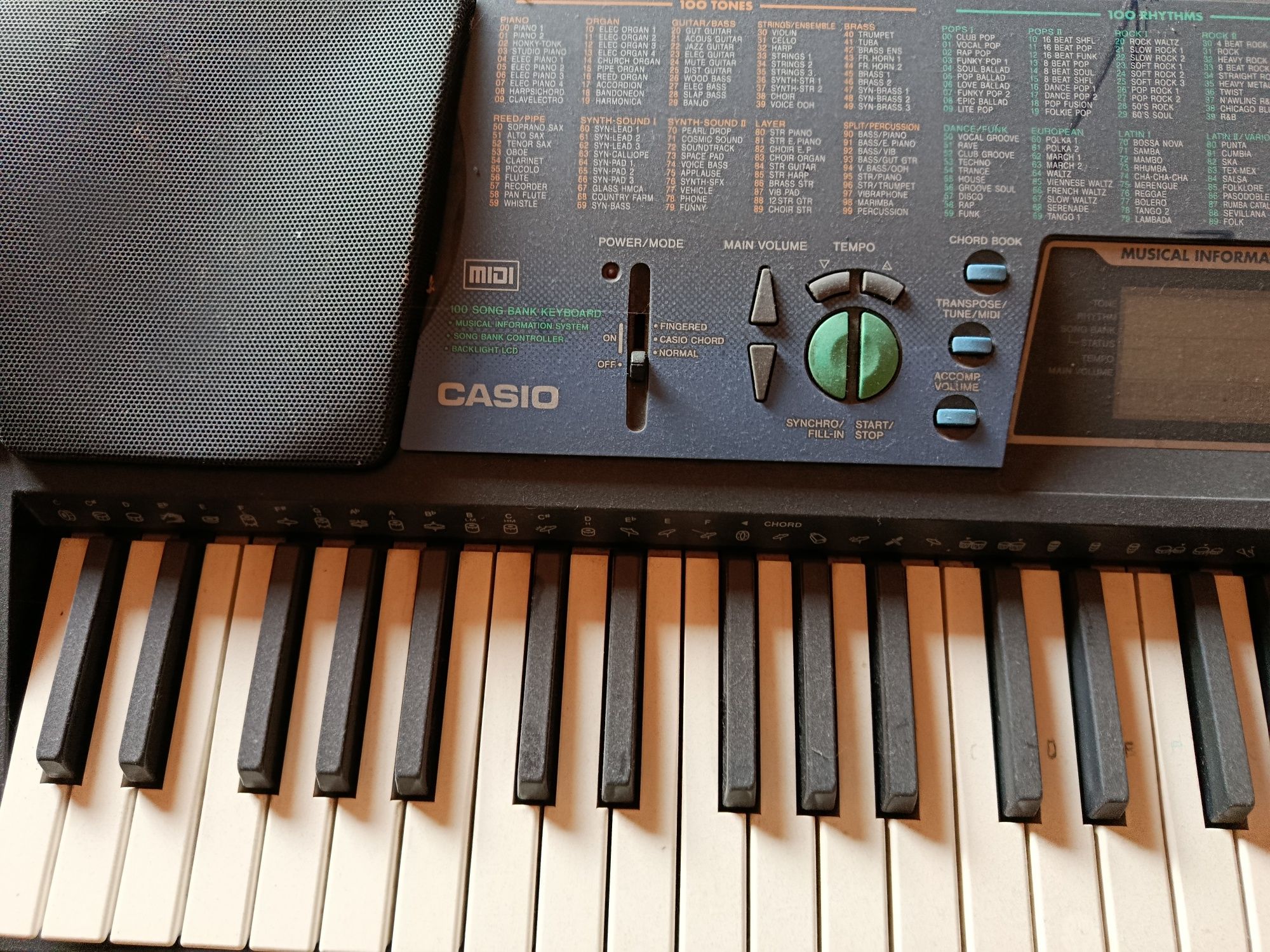 keybord Casio kompletny