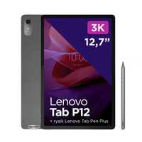 Tablet LENOVO Tab P12 3K 12,7" WiFi 8GB 128GB Storm Grey + RYSIK