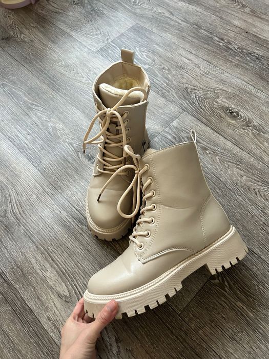 Зимові шкіряні черевики 36 р