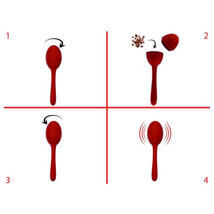 Rozkręcany marakas - druk 3D