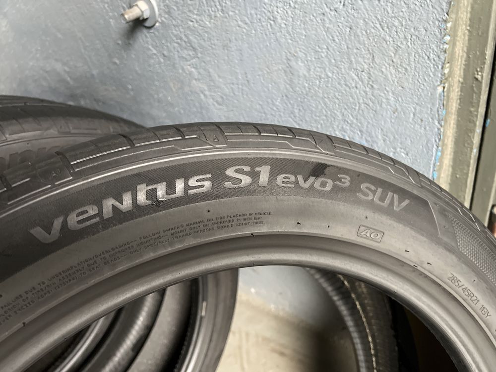 Opony 4szt. 285/45R21 113Y Hankook Ventus S1 evo3 SUV 2019r 5,5mm