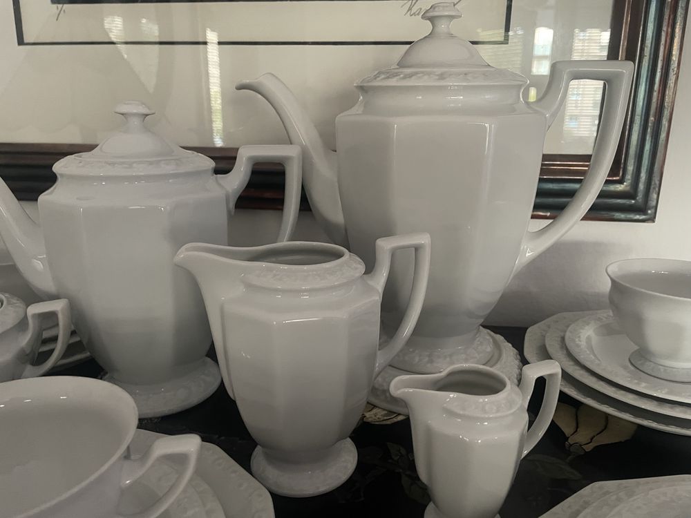 Rosenthal , biała Maria - serwis do kawy