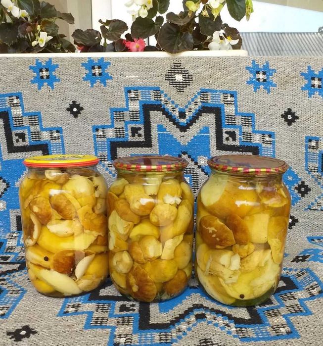 Гриби мариновані (Білі)