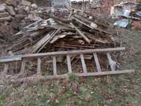 Drewno rozbiórkowe na opał około 3 m3 - 50 zł