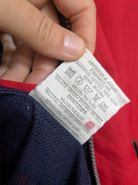 Hi-Tech kurtka wiatrówka czerwona rozm. S