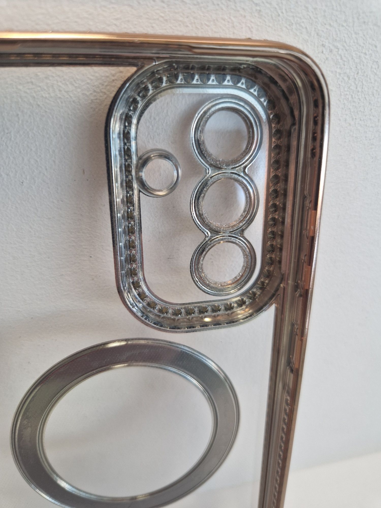 Bling Magsafe Case do Samsung Galaxy A56 5G złoty