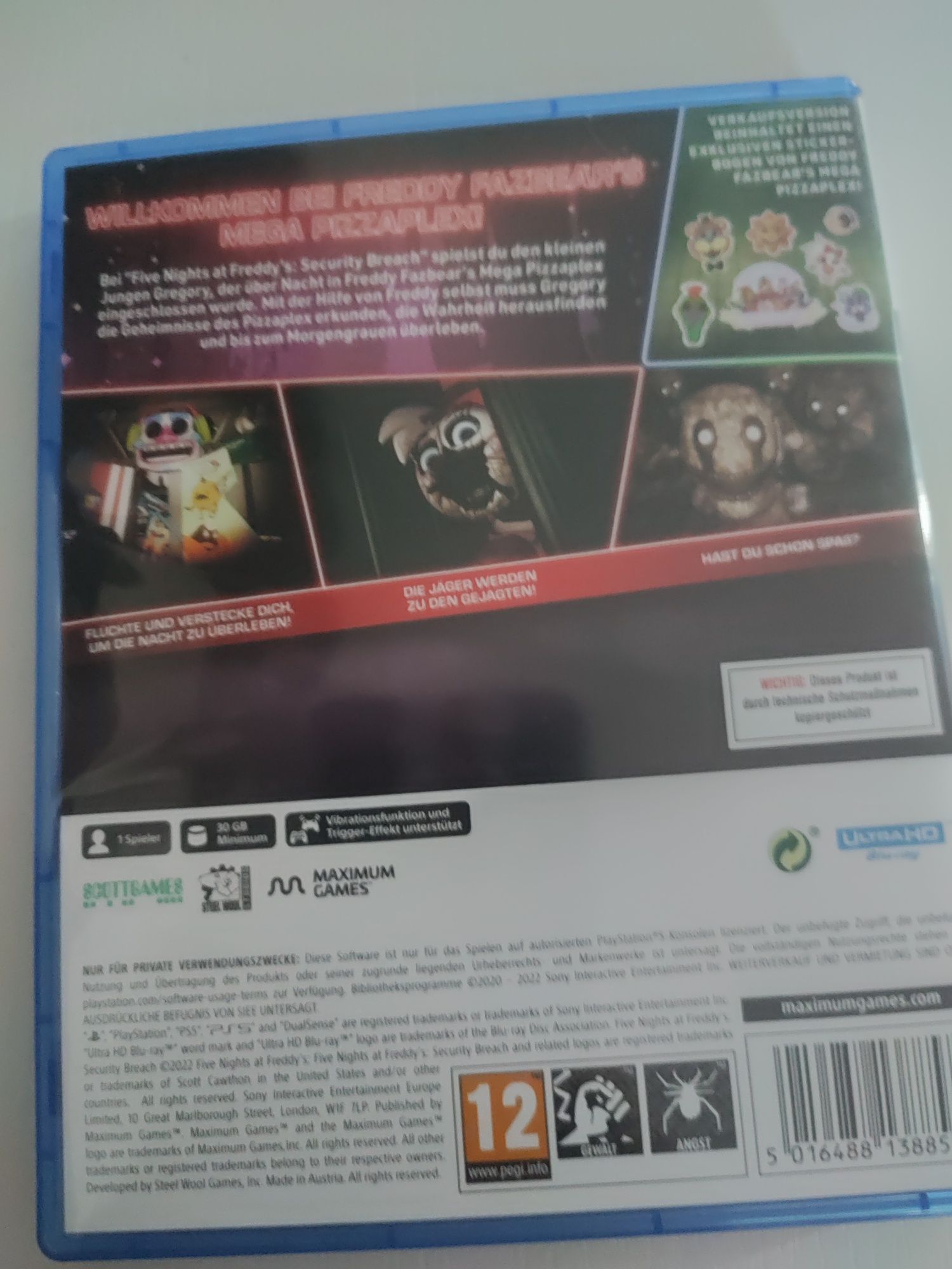 Gra ps5 Five Nights at Freddys