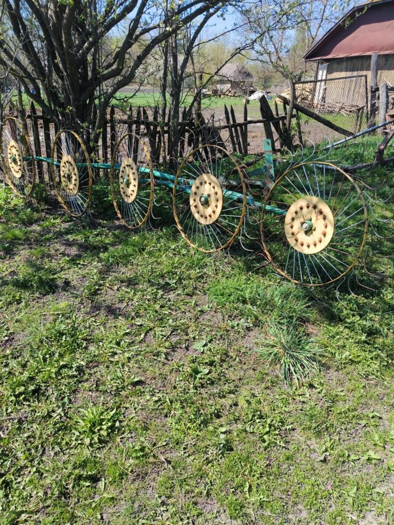 Гребка 5ти колісна