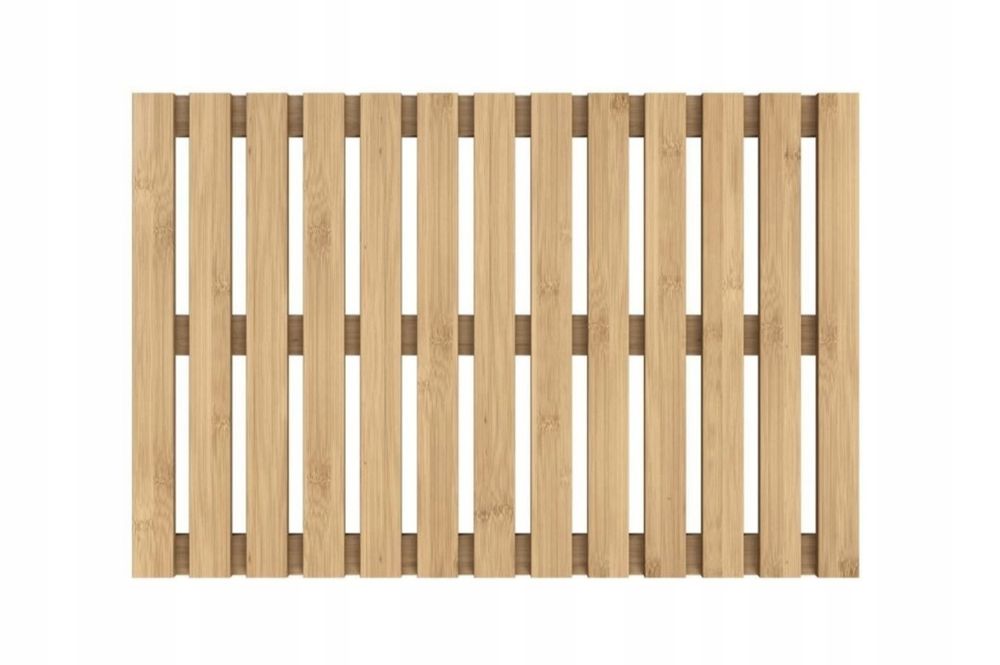 Bambusowa Mata Łazienkowa LIVARNO HOME 40 x 60 cm Wytrzymała Drewniana