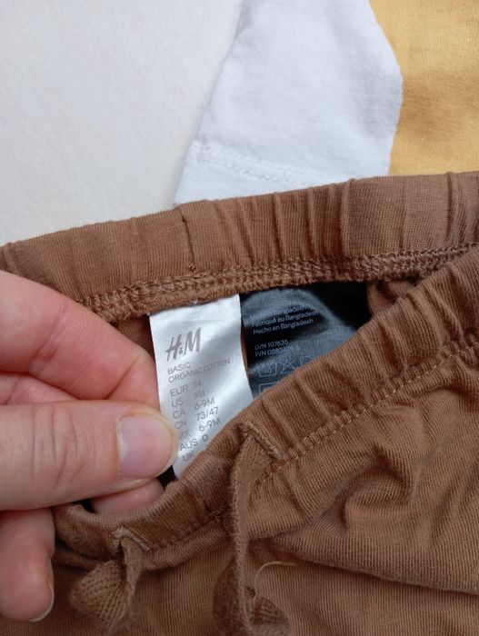 Zestaw h&m 74 niemowlak chłopiec