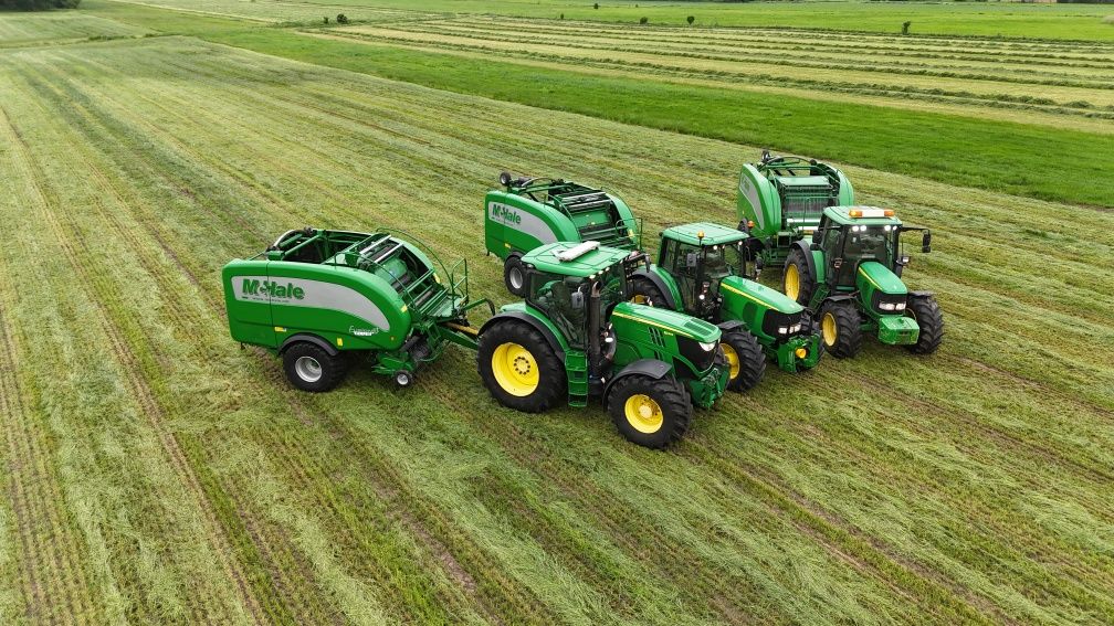 Prasoowijarki Mchale Fusion 3 i 3+ , Claas, Welger, Lely, John Deere,