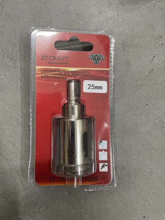 Алмазна коронка для плитки