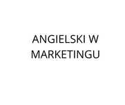 angielski w marketingu