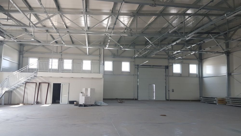 Hala stalowa magazyn 25mx27mx8,5m 675m2