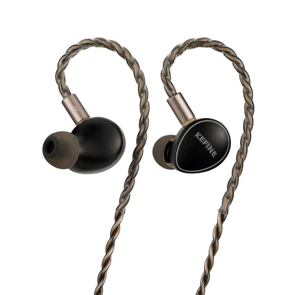 ⇒ KEFINE Quatio  - гибридные 4-х драйверные IEM наушники (2DD+2BA)