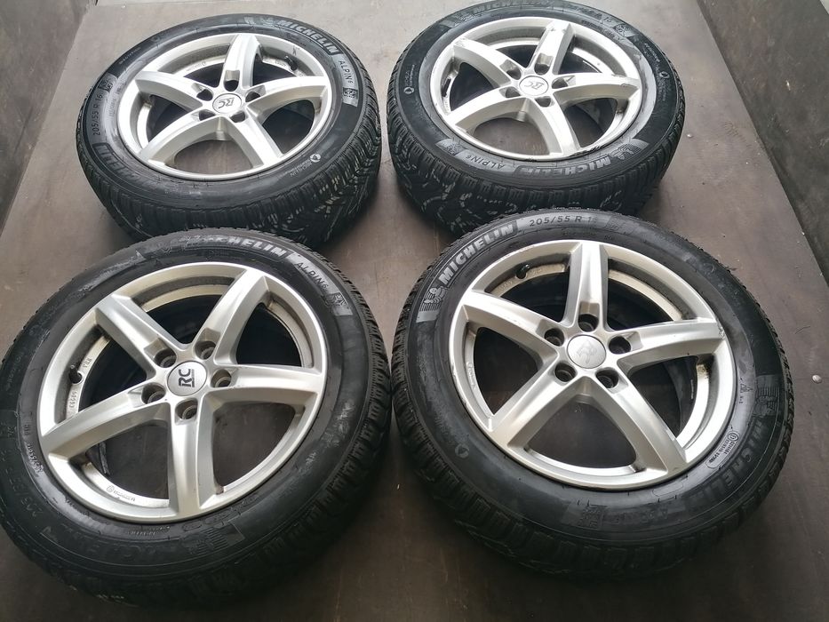 Диски в зборі R16 5x108 ET50 205 55 16 все сезонная Michelin