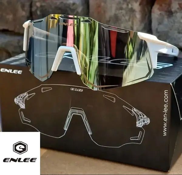 Очки для велосипедистов; Велосипедные очки Enlee E300 премиум качество