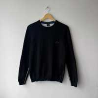 Hugo Boss Logo Sweater Black Sweter Czarny Cotton M