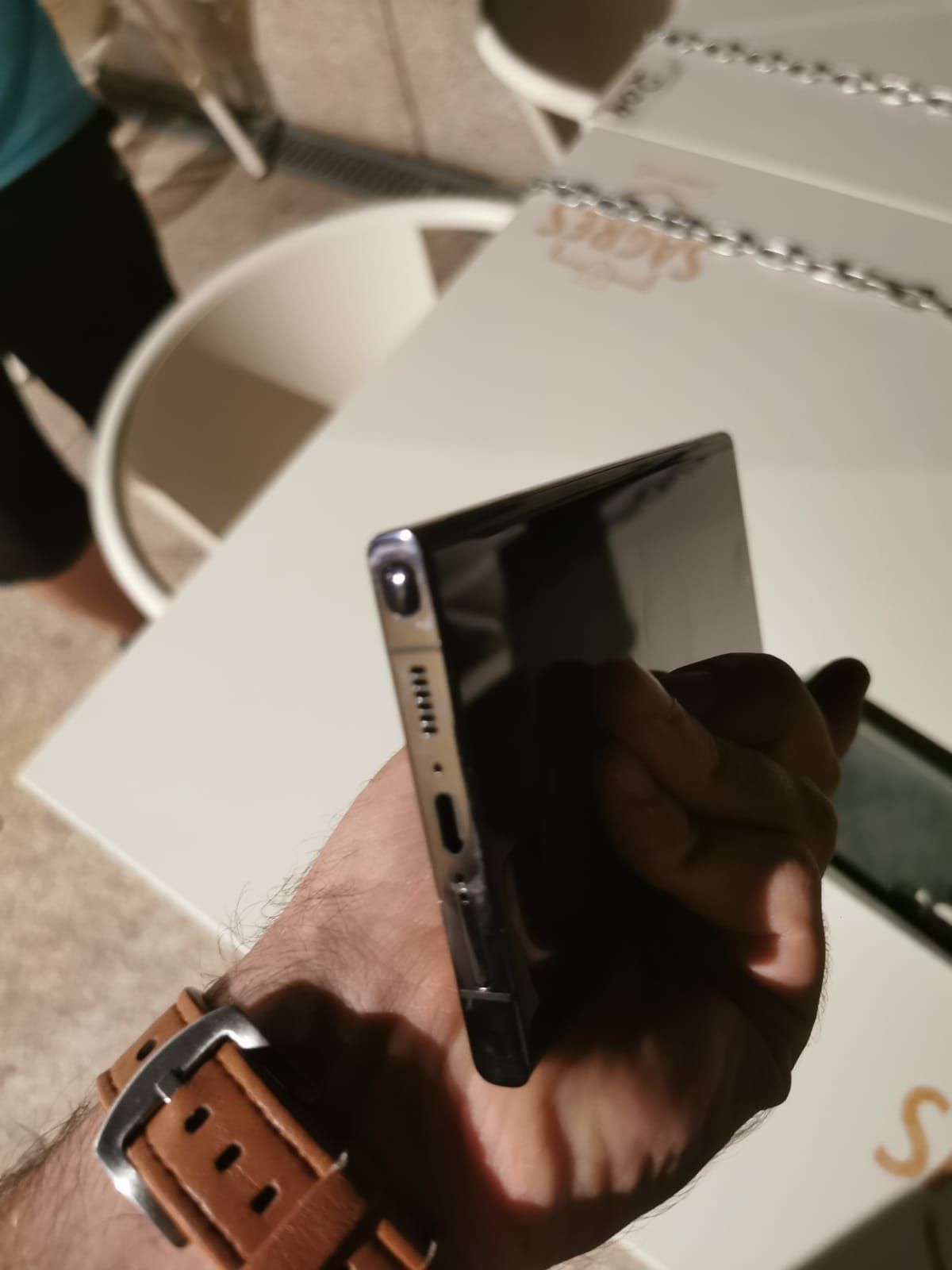 Samsung Galaxy S23 Ultra – 256GB / Black Phantom / Como Novo