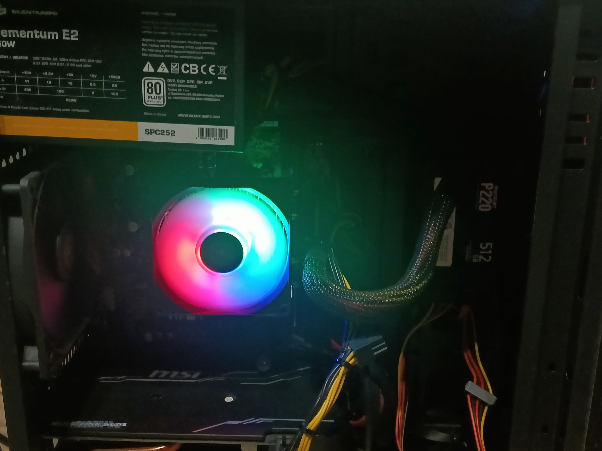 komputer + monitor