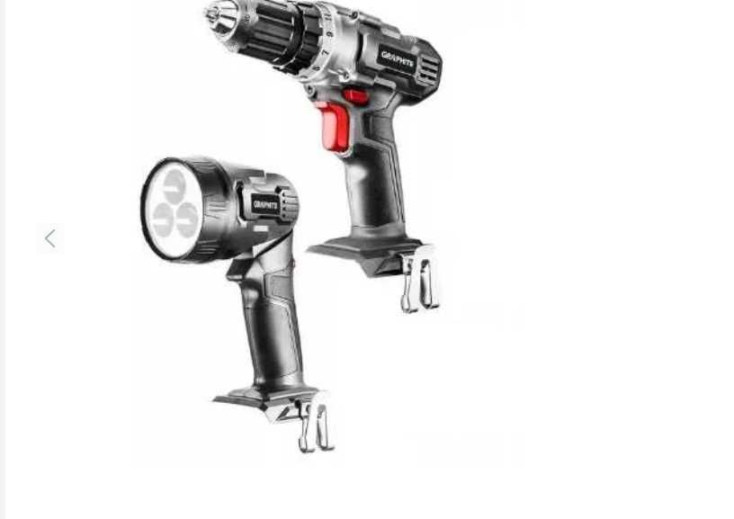 zestaw wkrętarka latarka