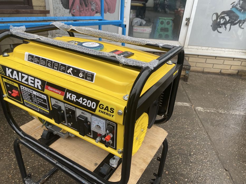 Генератор KAIZER 3.5 квт PQM, медь бесплатная доставка