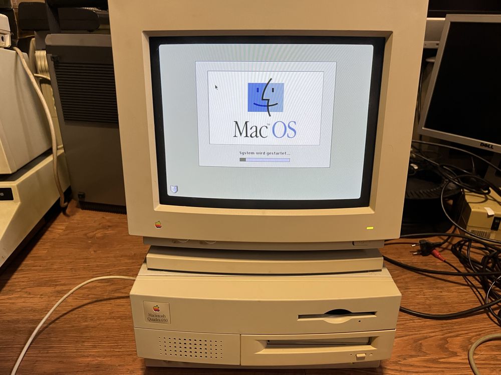 Retro komputer macintosh Quadra 650 komplet sprawny