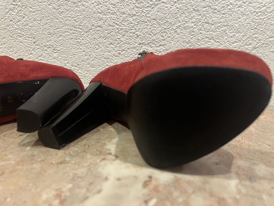 Botins Ginova Vermelhos