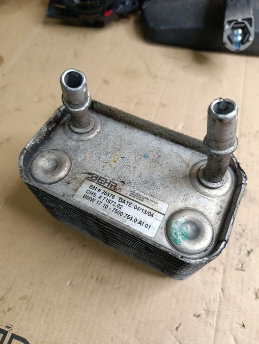 BMW X5 E53 lift m57d30 automat - chłodnica oleju