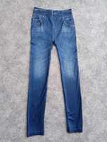 Leginsy legginsy dżins jeans r.uniwersalny