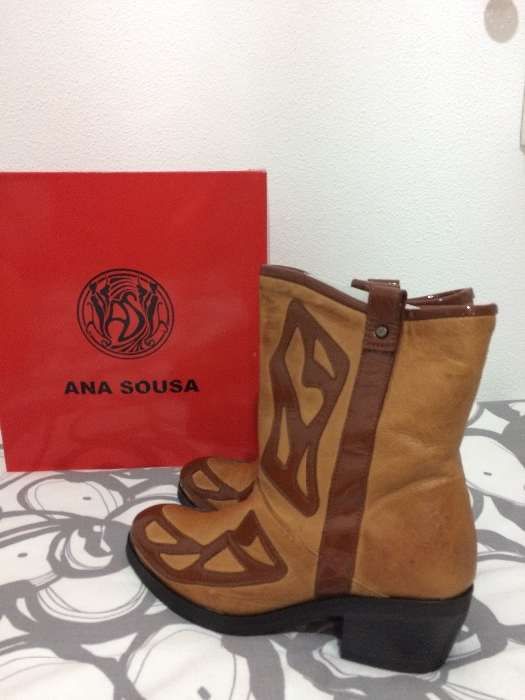 Botas Ana Sousa castanhas