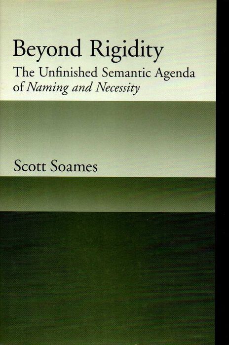 Livro - Beyond Rigidity - Scott Soames