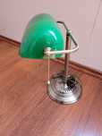 lampa biurkowa zielona