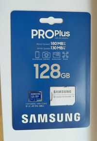 Karta microSD Samsung PRO Plus 128 GB + adapter