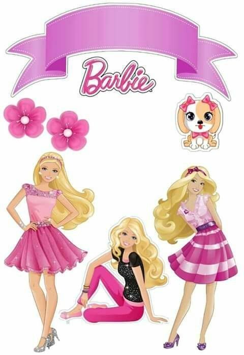 Wydruk cukrowy A4 Włoski papier Barbie