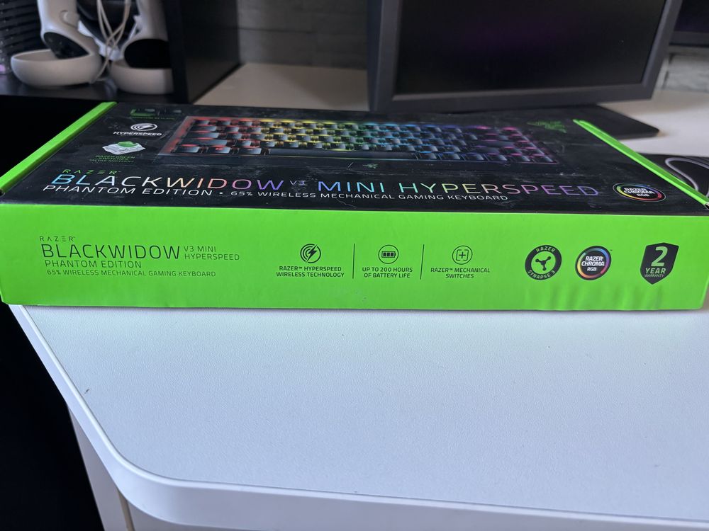 Razer BlackWidow V3 Mini HyperSpeed Phantom Edition Green Switch