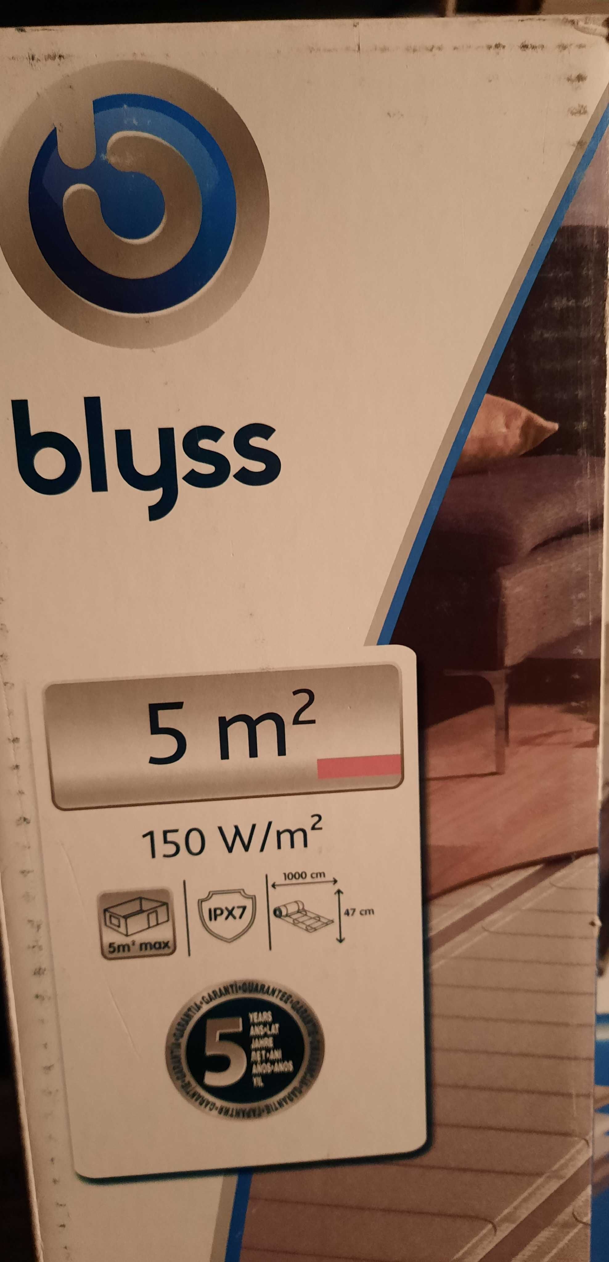 Mata grzewcza blyss pod pod podłogi drewniane blyss 5m lub 2m nowe