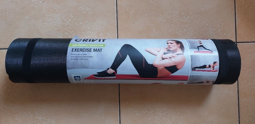 Nowa mata do ćwiczeń fitness jogi 150x70 cm