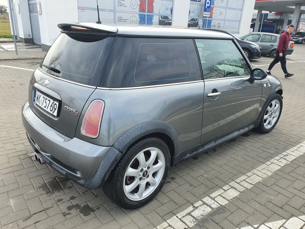 Mini Cooper S 175km 167tys km bdb 6 biegów zamiana na lawete