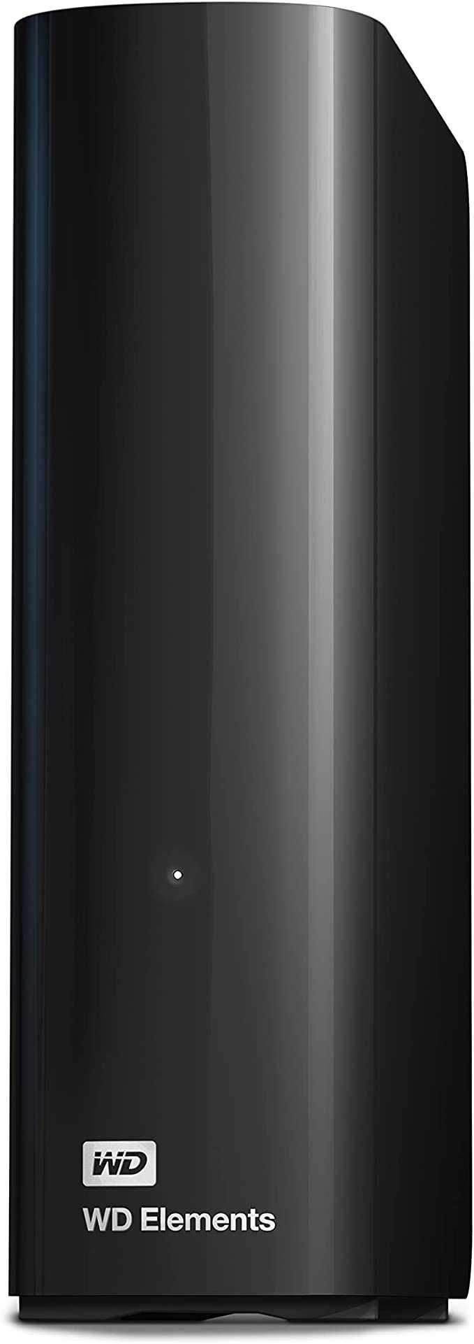 WD 12TB Elements External Hard Drive, USB 3.0 WDBWLG0120HBK-NESN