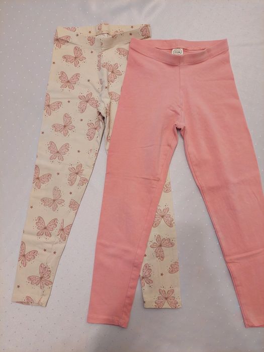 Legginsy dla dziewczynki rozm 128