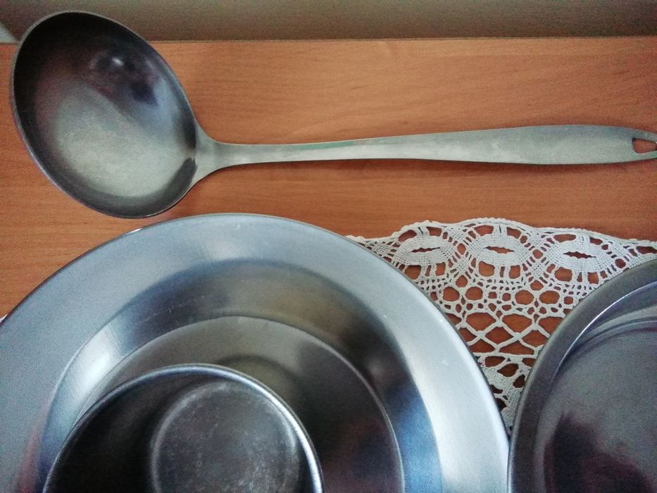 Комплект посуды из нержавейки из 7 предметов Германия