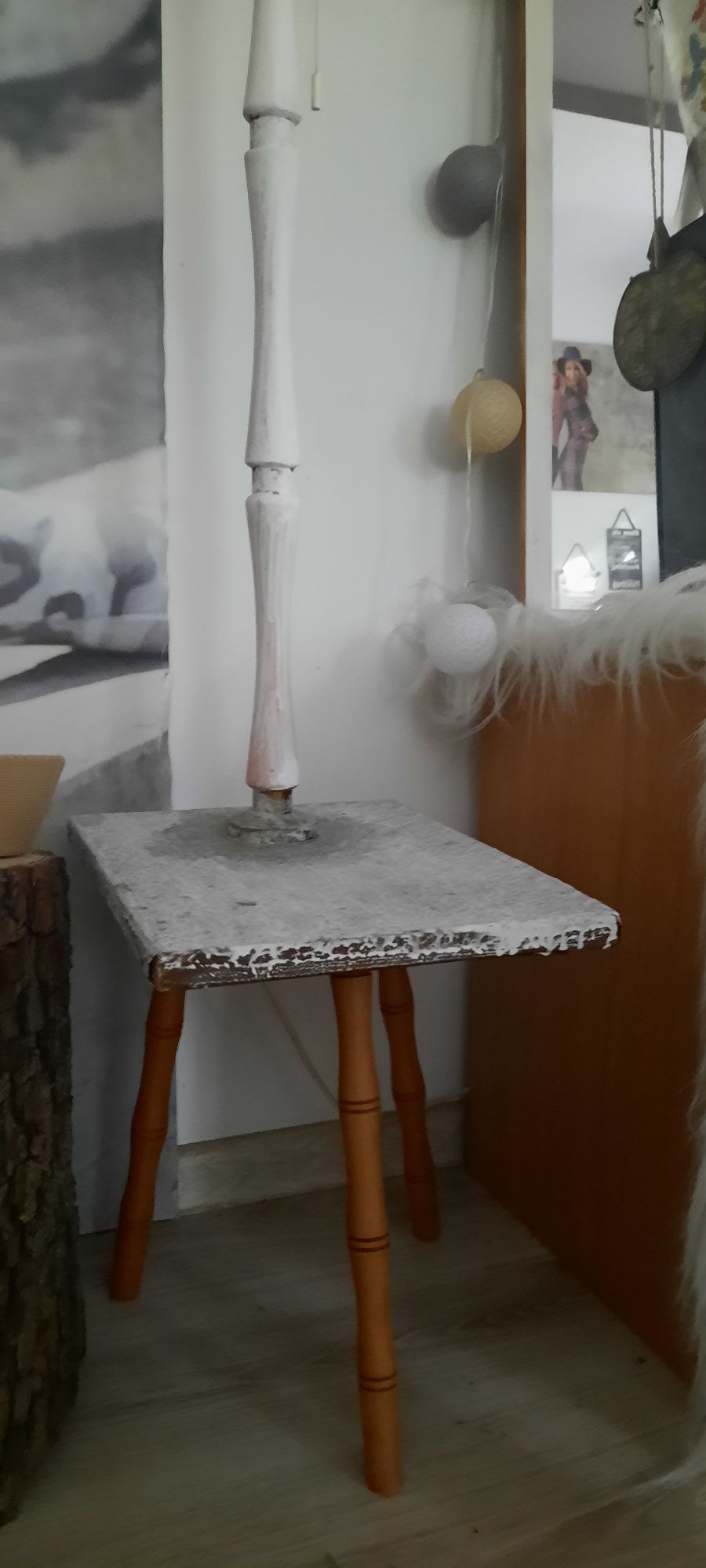 Lampa stojąca PRL