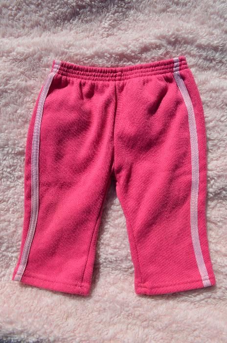 ładny DRES dziewczęcy r.74, 9-12 m-cy DRESIK dresy komplet niemowlęcy