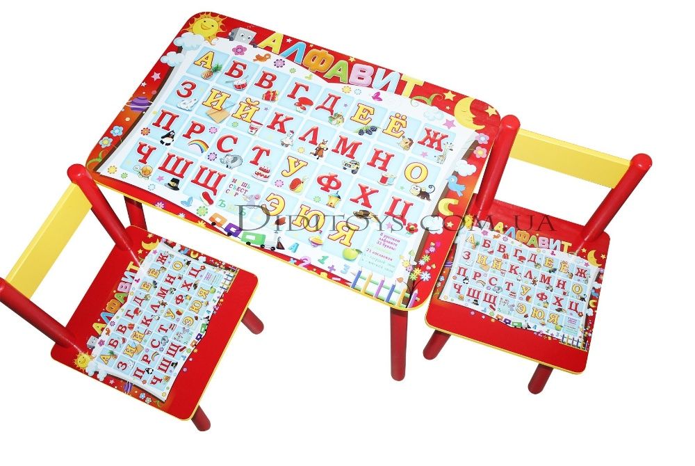 Детский стол и стул Азбука ( варианты) 100 картинок