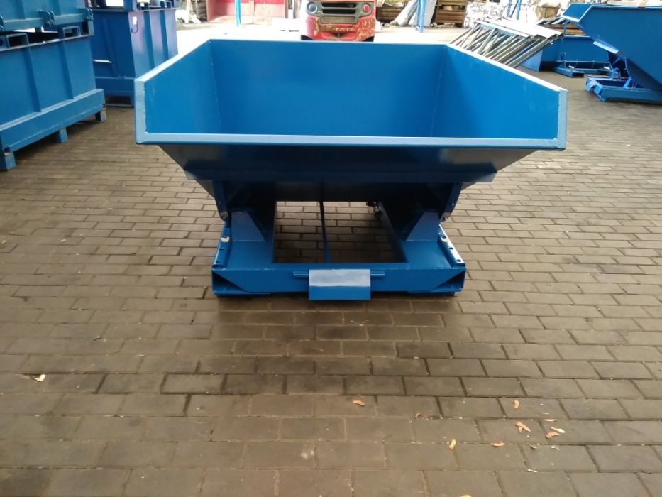 Pojemnik kołyska koleba 1,1 m3 odpady złom wióry