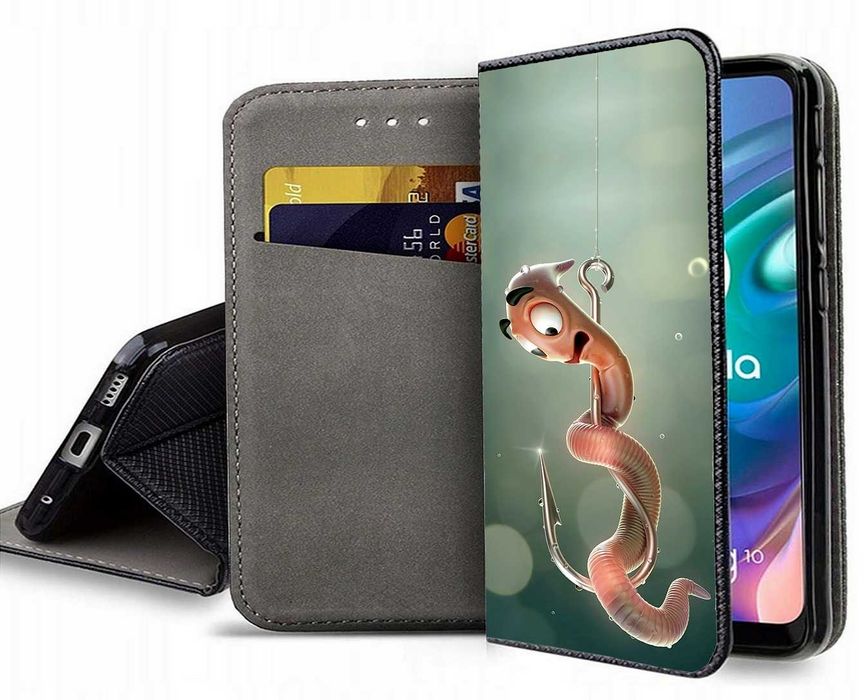 Etui zamykane wędkarskie iPhone Samsung Huawei Xiaomi Motorola