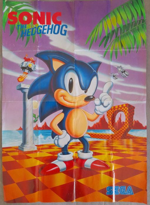 Poster Sonic The Hedgehog