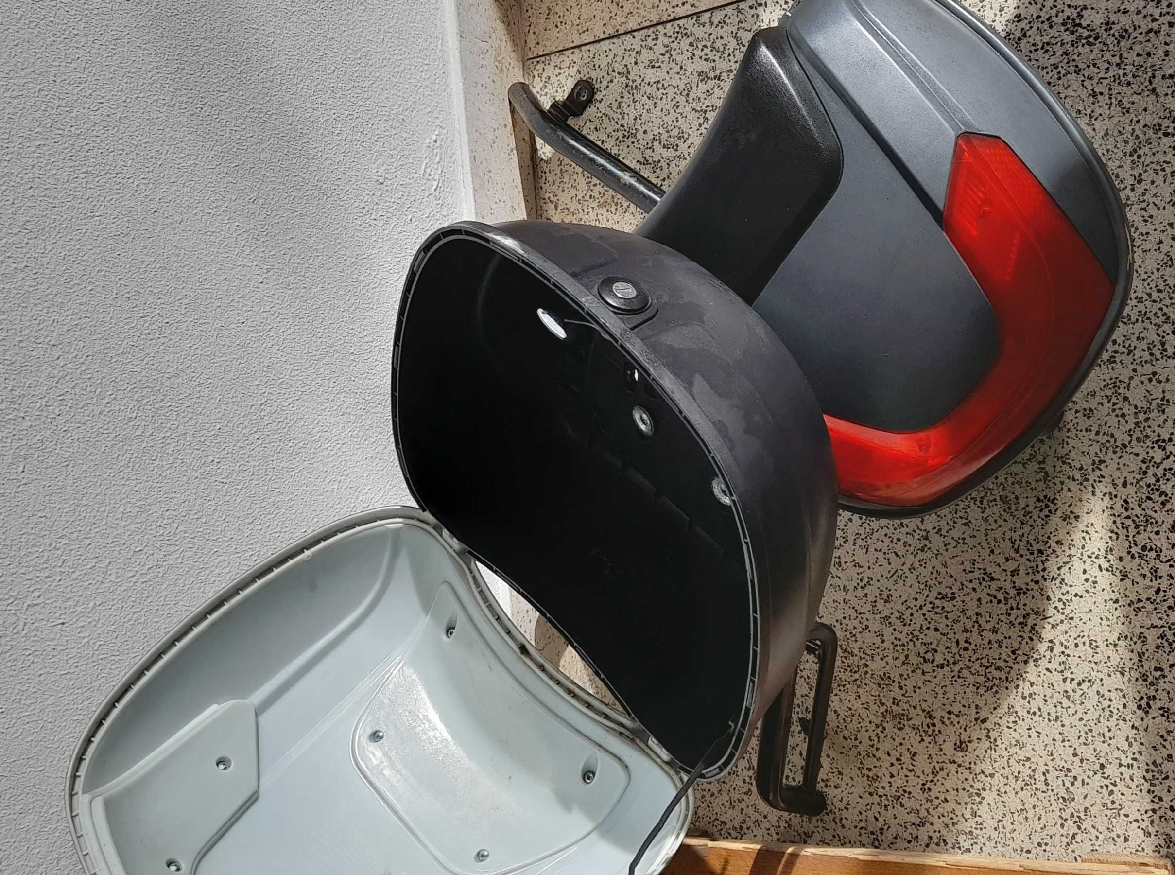 Mala ou Topkeise com suporte para Scooter elétrica ou outras, c/novas