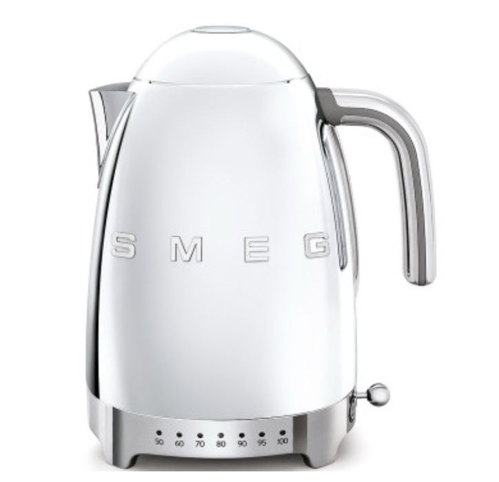 Чайник Smeg klf04sseu з елекричним регулюваним температури нержавіюча